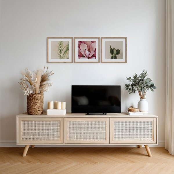 Печатни картини в комплект 3 бр. с включена рамка 30x30 cm Fresh – Styler