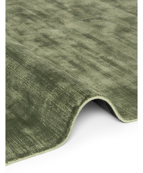 Зелен ръчно изработен килим от вискоза 120x180 cm Noemi – Vikosa