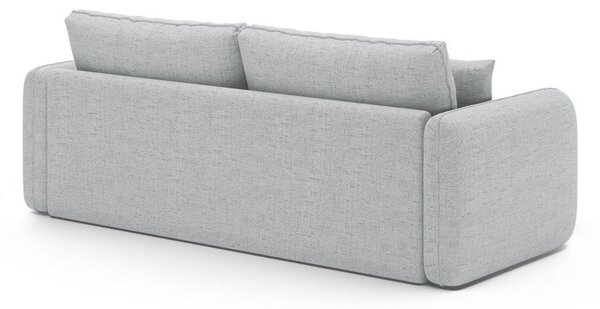 Светлосив сгъваем диван 225 cm Dormi – Micadoni