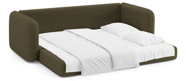 Зелен сгъваем диван 225 cm Dormi – Micadoni