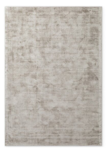 Сив ръчно изработен килим от вискоза 120x180 cm Noemi – Vikosa