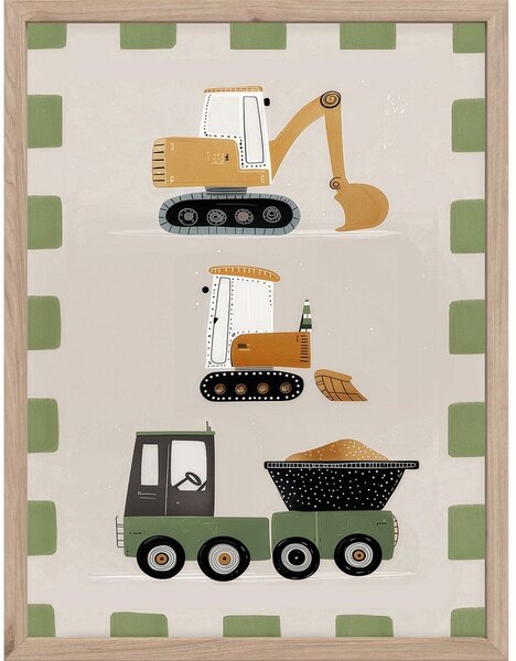 Детска картина 30x40 cm Baby The Builder – Styler