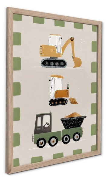 Детска картина 30x40 cm Baby The Builder – Styler