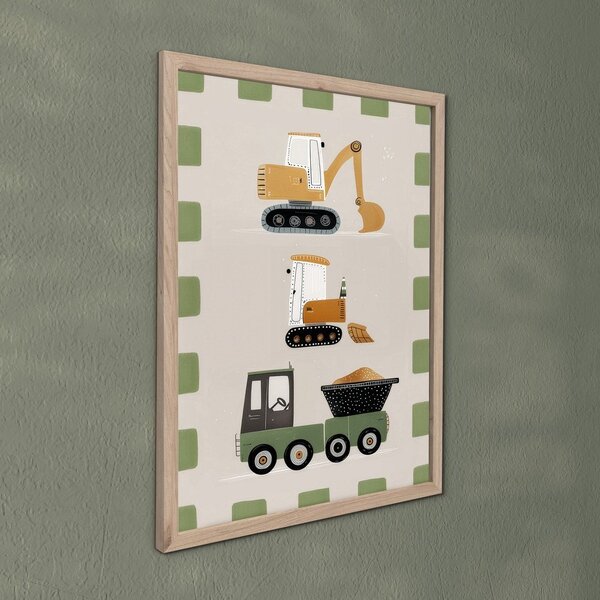 Детска картина 30x40 cm Baby The Builder – Styler