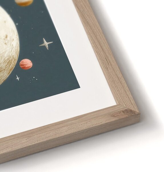 Детска картина 30x40 cm Astro Mouse – Styler