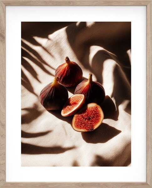 Печатна картина с включена рамка 40x50 cm Ripe Figs – Styler