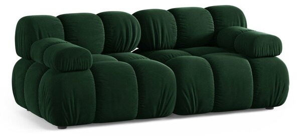 Тъмнозелен кадифен модулен диван 188 cm Bellis – Micadoni