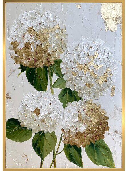 Печатна картина с включена рамка 60x90 cm Hydrangea – Styler