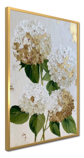 Печатна картина с включена рамка 60x90 cm Hydrangea – Styler