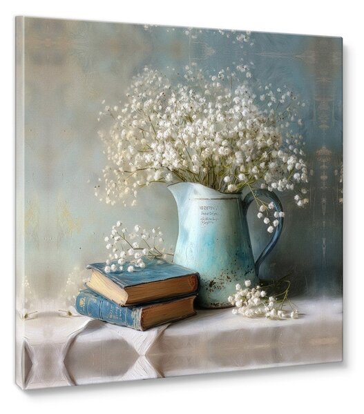 Печатна върху платно картина 32x32 cm Gypsophila – Styler