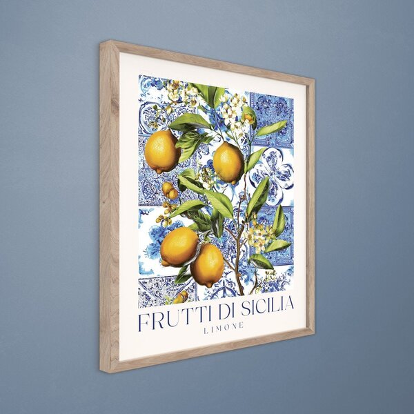 Печатна картина с включена рамка 40x50 cm Sicilia – Styler
