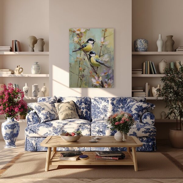 Печатна картина с включена рамка 60x80 cm Parus Pair – Styler