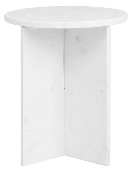 Мраморна кръгла странична масичка ø 40 cm Savio – Premier Housewares