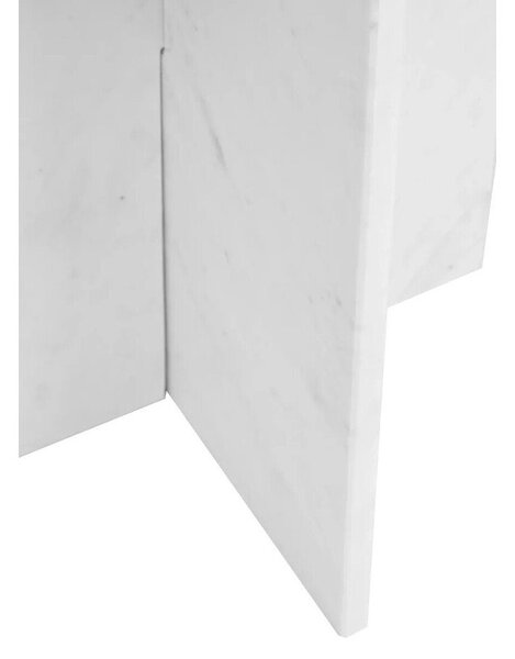 Мраморна кръгла странична масичка ø 40 cm Savio – Premier Housewares
