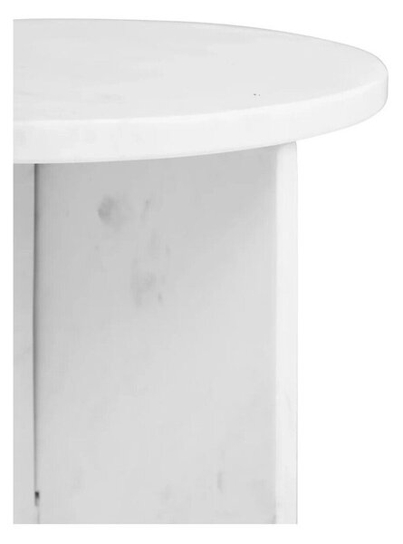 Мраморна кръгла странична масичка ø 40 cm Savio – Premier Housewares