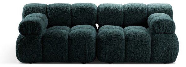 Модулен диван от прежда с примки от букле в петролен цвят 188 cm Bellis – Micadoni