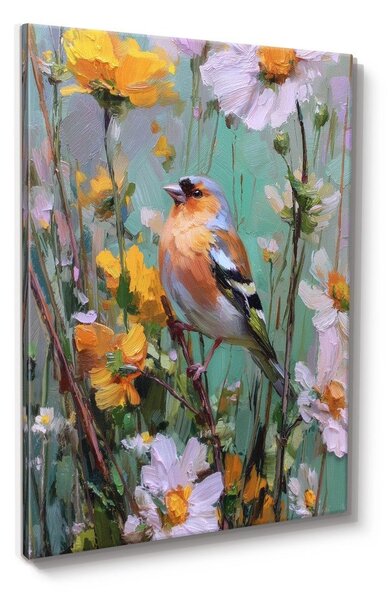Печатна картина с включена рамка 60x80 cm Fringilla – Styler