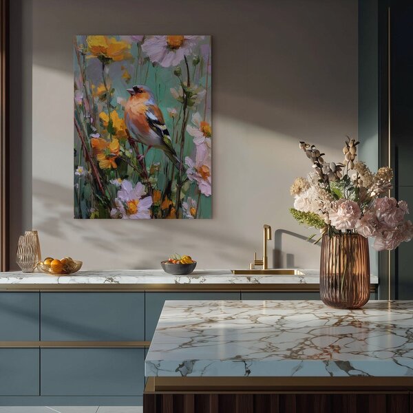 Печатна картина с включена рамка 60x80 cm Fringilla – Styler