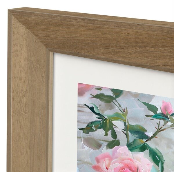 Печатна картина с включена рамка 75x56 cm Blooming Roses – Styler
