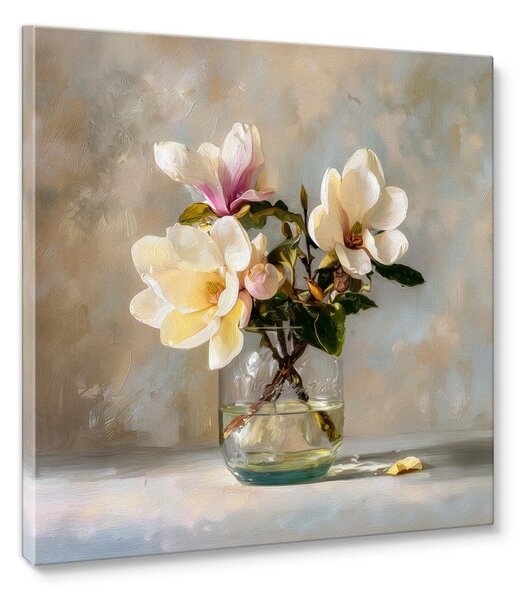 Печатна върху платно картина 32x32 cm Magnolias – Styler