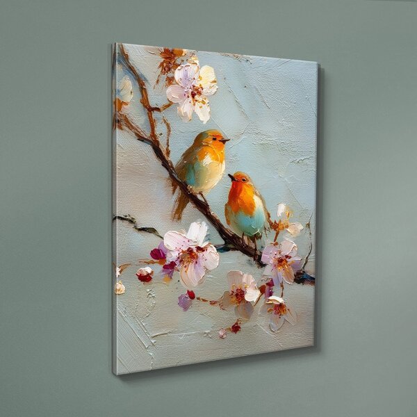 Печатна картина с включена рамка 60x80 cm Robins – Styler