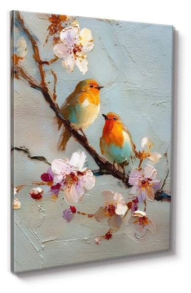 Печатна картина с включена рамка 60x80 cm Robins – Styler