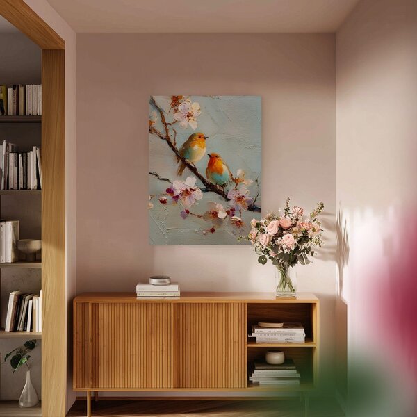 Печатна картина с включена рамка 60x80 cm Robins – Styler