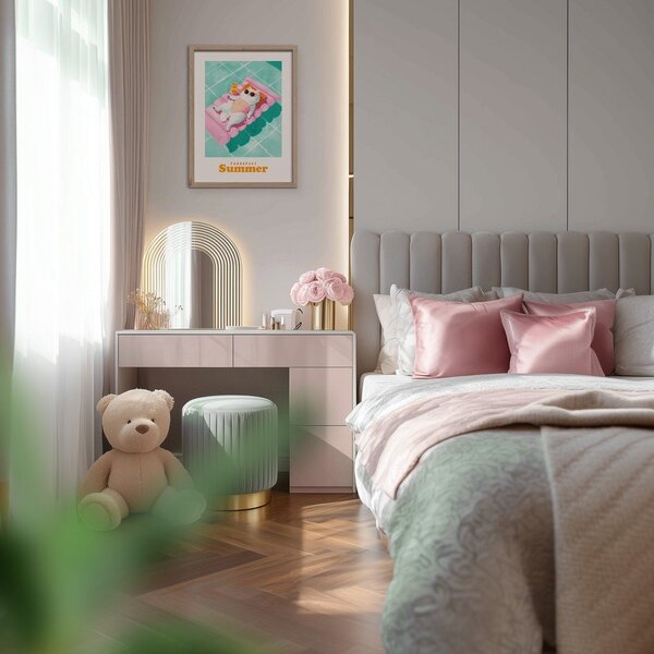 Печатна картина с включена рамка 30x40 cm Purrrfect – Styler