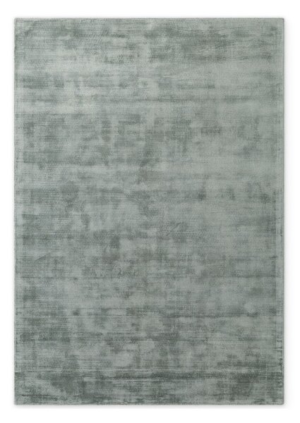 Светлосин ръчно изработен килим от вискоза 80x150 cm Noemi – Vikosa