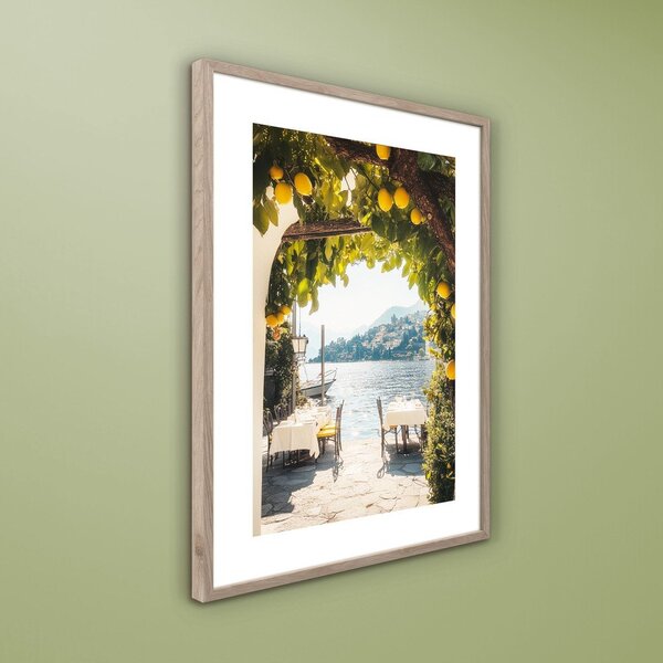 Печатна картина с включена рамка 50x70 cm Lemon View – Styler