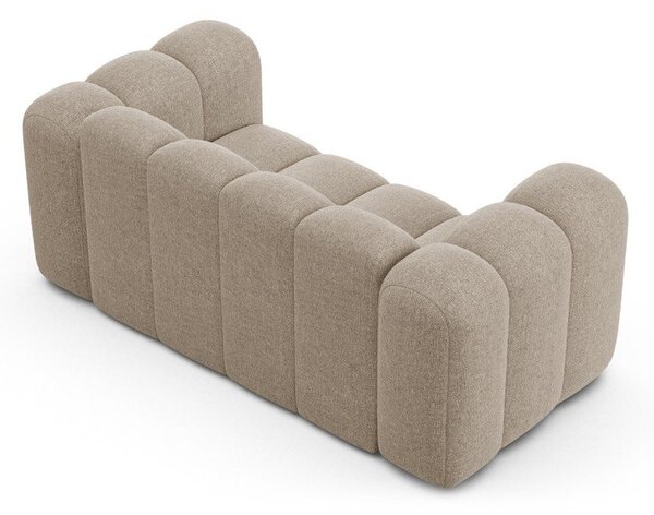 Бежов шенилов диван 170 cm Lupine – Micadoni