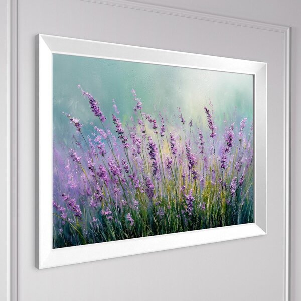 Печатна картина с включена рамка 75x56 cm Lavender – Styler