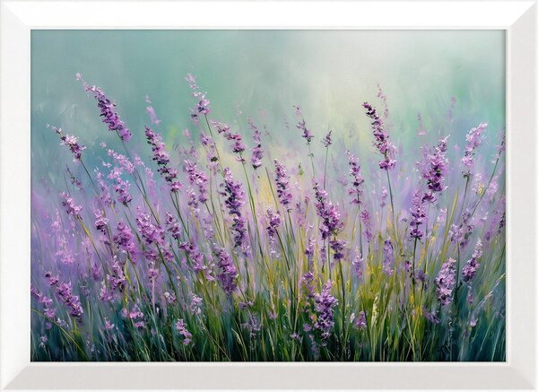 Печатна картина с включена рамка 75x56 cm Lavender – Styler