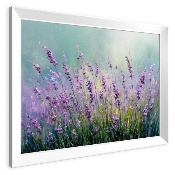 Печатна картина с включена рамка 75x56 cm Lavender – Styler
