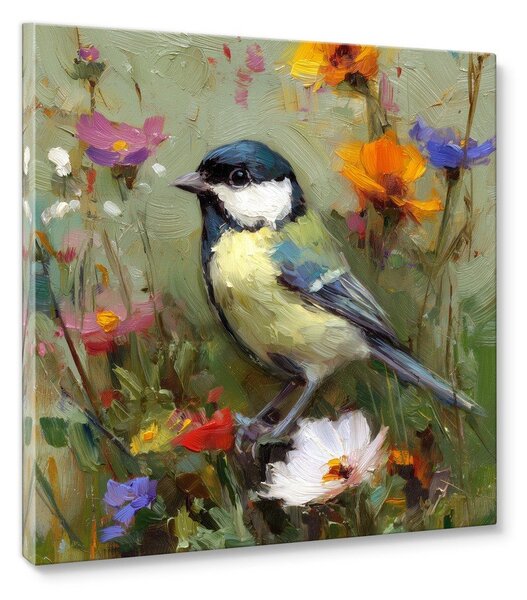 Печатна върху платно картина 32x32 cm Yellow Parus – Styler