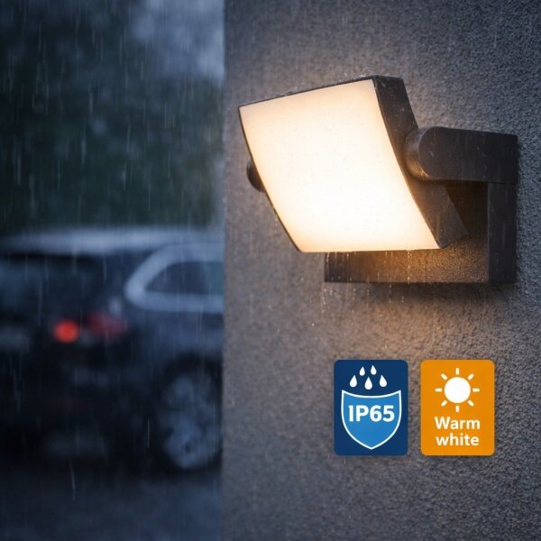Brilagi - LED Екстериорен аплик ANKLE LED/18W/230V 4000K IP65
