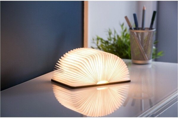 Кафява светлинна декорация с USB Booklight – Gingko