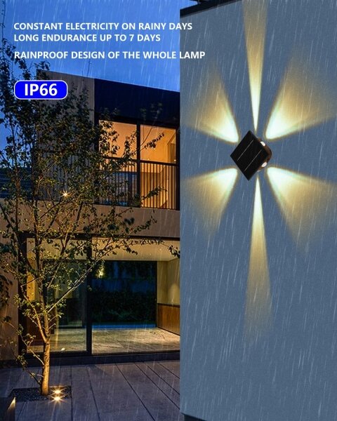 Immax 08487L - LED соларен стенен фенер с сензор LED/2W/5V IP54