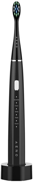 AENO SMART Sonic Electric toothbrush, DB2S: Black, 4modes + smart, wireless charging, 46000rpm, 40 days without charging, IPX7