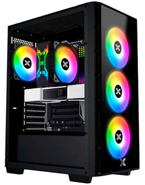 Elite One EN49684 , ATX/M-ATX/Mini ITX, U3x1 & U2x2, TG FP & Left TG, 4PCS X24A Fan & ARGB Fan Control PCB