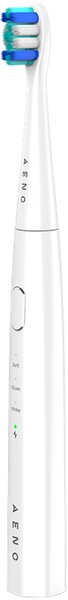 AENO Sonic Electric toothbrush, DB7: White, 3modes, 1 brush head + 2 stickers, 30000rpm, 100 days without charging, IPX7