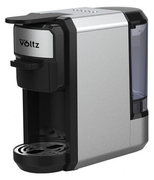 Кафемашина на капсули Oliver Voltz OV51171E5, 1450W, 19 bar, 0.6 l. обем на резервоара за вода, сива