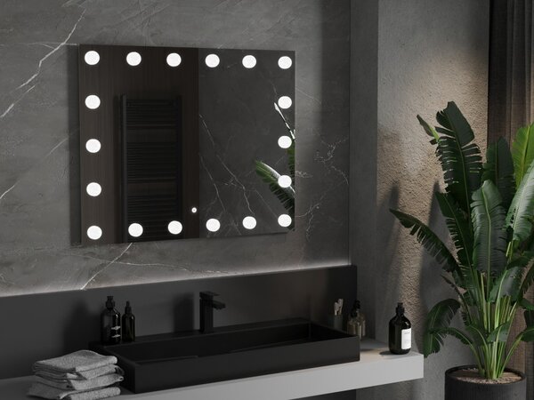 Mexen Dona осветено огледало за баня 100 x 80 см, LED 6000K, антиконденз