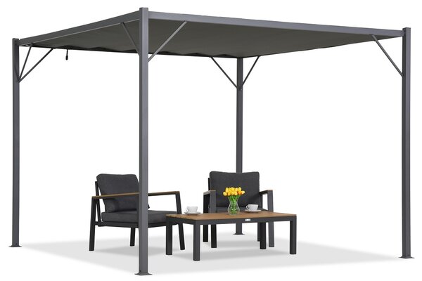 Антрацит Malaga 3x3m Garden Point пергола за тераса