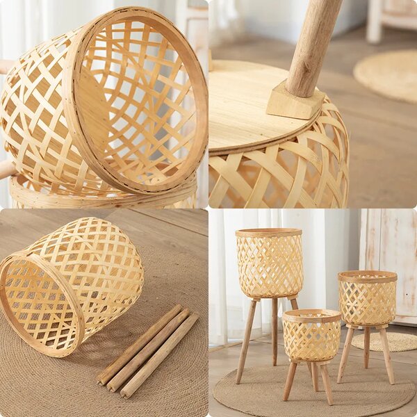 Rattanbloom™ Подови цветарници от ратан
