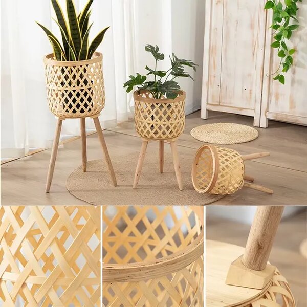Rattanbloom™ Подови цветарници от ратан