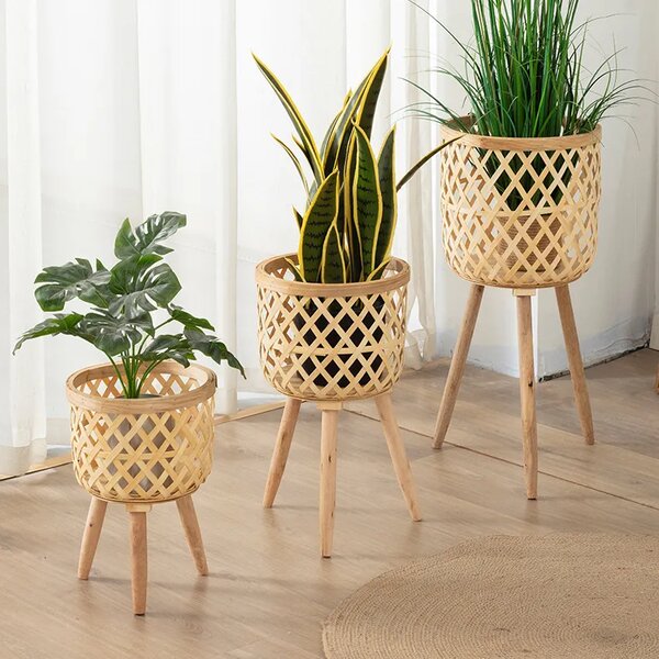 Rattanbloom™ Подови цветарници от ратан