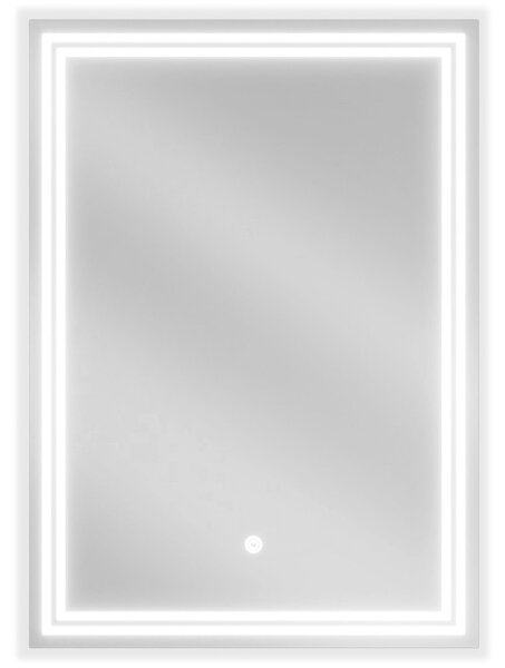 Mexen Taco осветено банско огледало 50 x 70 см, LED 6000K, анти-мъгла - 9805-050-070-611-00