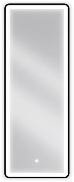 Mexen Coro осветено огледало за баня 45 x 120 см, LED 6000K, без замъгляване, черна