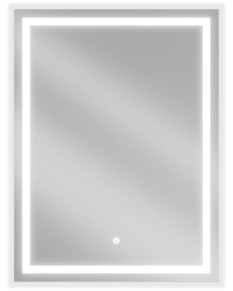 Mexen Miko осветено огледало за баня 60 x 80 см, LED 6000K, анти-мъгла - 9819-060-080-611-00